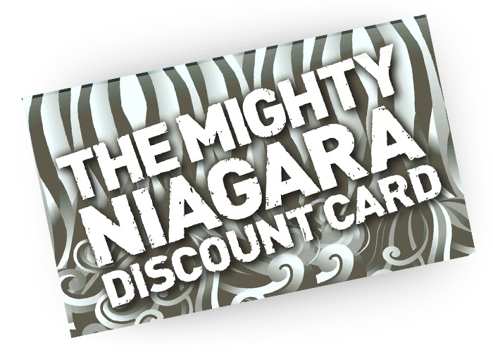 The Mighty Niagara Discount Card